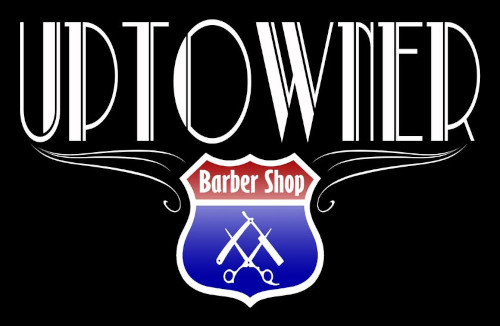 Uptowner Barber Logo Uptowner Barber Logo